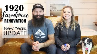 Old Farmhouse Remodel - Lavender &amp; Fir Farmstead New Year Update!