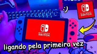 LIGANDO O NINTENDO SWITCH PELA PRIMEIRA VEZ EM 2023