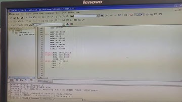 7 Generate Delay using on Chip counter Microcontroller 8051 Lab