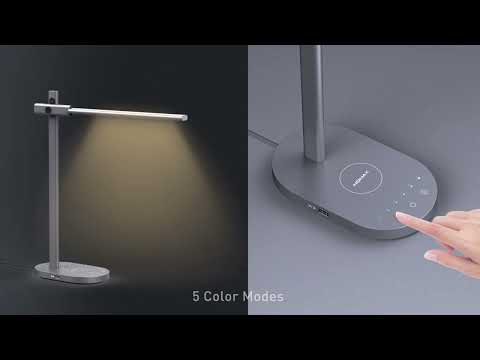 MOMAX QL1 LED Desk Lamp with 10W Wireless Charger