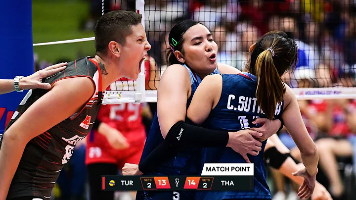 The Most Dramatic Match in Thailand Volleyball History !!! - DayDayNews