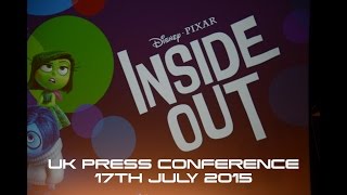 Inside Out UK Press Conference with Amy Poehler