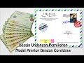 Desain Undangan Pernikahan Model Amplop Dengan CorelDRAW - Tutorial CorelDraw