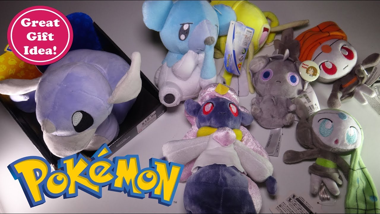 Pokemon Plush Great Gift Idea Shiny Rare Pokemon Plush Youtube