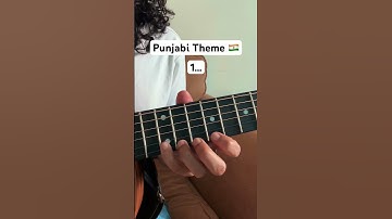 Thumbnail of EASY Punjabi Song Guitar Tutorial (Mundian To Bach Ke - Panjabi MC) 🎸 #shorts