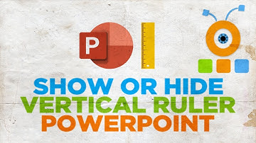 How to Show or Hide Vertical Ruler in PowerPoint