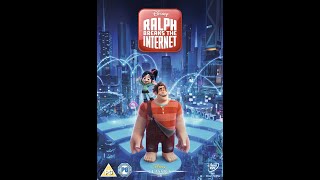 Opening To Ralph Breaks The Internet Uk Dvd 2019