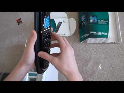 Unboxing: Logitech Harmony One Remote