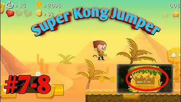 Super Kong Jumper - Gameplay Walkthrough Level 7-8 l (Android, IOS)