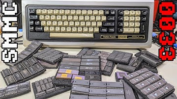 0033 No more holes in my TRS-80 Model II keyboard case!