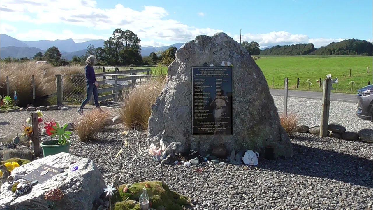 Pike River Mine disaster memorial, Atarau. YouTube
