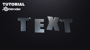 Animated Text Style Intro - Blender Tutorial Eevee