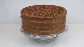 How to Make a Simple Chocolate Cake/ Beautifully Soft Chocolate Cake with Luscious Buttercream screenshot 2