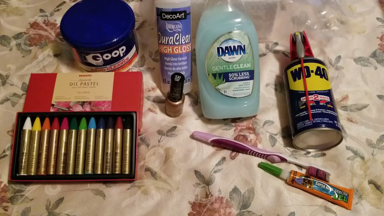 Vintage Doll Restoration Products Used