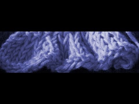 Video: How To Knit Ruffle