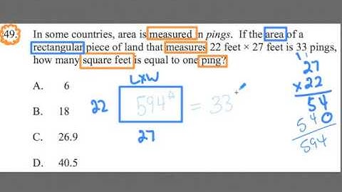GOHMATH: #49 ~ Unit Conversion 2  ~ CSET MATH ~ By Chris Abraham ~ GOHmath.com
