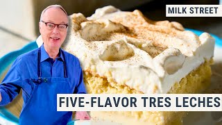 How to Make Five-Flavor Tres Leches (Almond and Rum Tres Leches Cake)