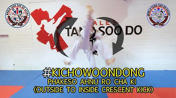 Ki Cho Woon Dong (WTSDA) Outside to Inside Crescent Kick Tutorial