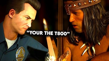 Well developers know the character very well...