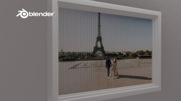 AE『blender 2.92』チュートリアル24  | レンチキュラー効果 |3D Photo slideshow in Blender EEVEE  | Camera Rig Addon