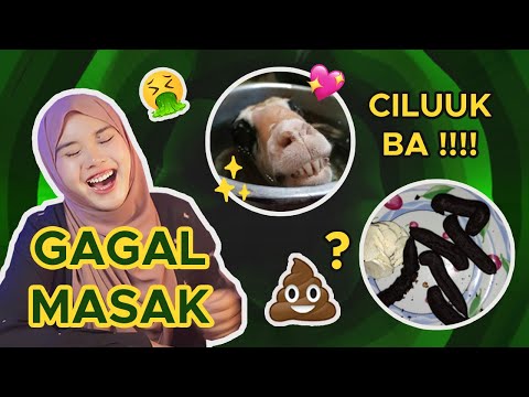 KOK GINI ??!! NETIZEN GAGAL MASAK! reaction kumpulan thread twitter food fail lucu #ratristory