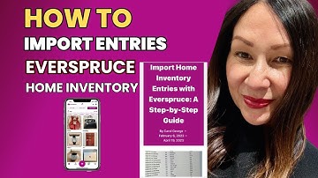 Say Goodbye to Manual Entry: Import Home Inventory into Everspruce