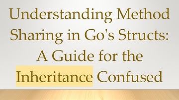 Understanding Method Sharing in Go