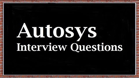 Autosys Interview Questions