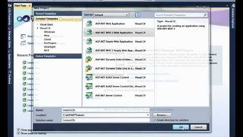 Lesson 12B - Design Templates in MVC