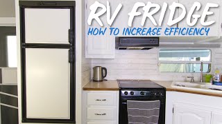 How To Make Your RV Fridge More Efficient!