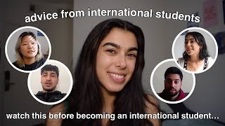 Words of Advice For International Students