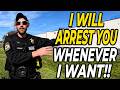 Tyrant Tries Illegal Arrest on Sidewalk—Auditor Stands Ground