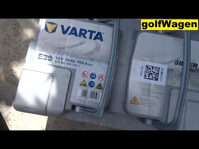 BATTERIA VARTA 70 AH SILVER DYNAMIC AGM E39 START-STOP NUOVA