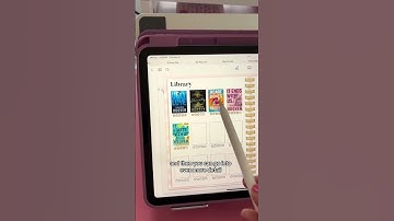 Reading journal tracker for Goodnotes!