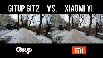GitUp Git2 vs. Xiaomi Yi - Day and Night Comparison