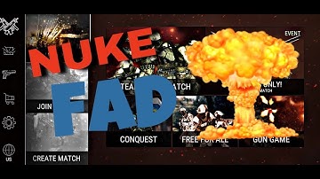 Bullet Force Gameplay / NUKE / FAD