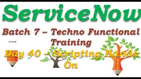 Batch 7 || Day 40 || Scripting Hands On ||Techno Functional Training || San Diego #Shorts #Short