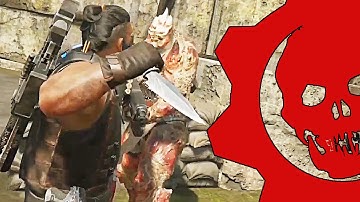 Gears of War 4 - Combat Knife Execution Gameplay (Gears of War 4 Multiplayer Gameplay)