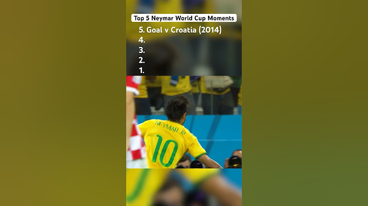 Top 5 Neymar World Cup Moments