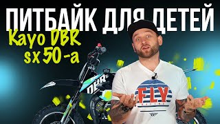 Kayo DBR SX50-A / Питбайк для самых юных райдеров / Обзор мотоцикла