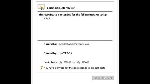 How to Create RDP Certificate Enrollment GPO