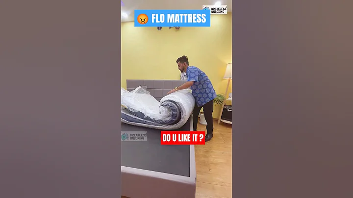 Flo Mattress Unboxing #unboxing #shorts #review #home #homedecor #trending #bed #funny #luxury #wow