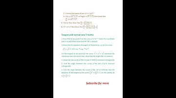 #TS Inter Maths 1B Most Important Questions 2026