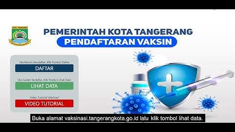 TUTORIAL MENCETAK KARTU VAKSINASI PADA APLIKASI AVATAR (APLIKASI VAKSINASI KOTA TANGERANG)