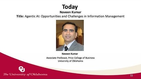 GSC Webinar | Agentic AI Opportunities and Challenges | Naveen Kumar | September 17, 2025