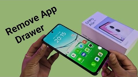 OPPO A5x 5G: App-lademodus verwijderen