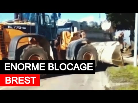 Énorme Blocage - Dépôt pétrolier de Brest