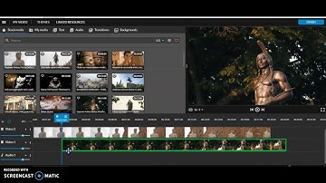 Splitscreen i WeVideo
