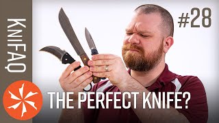 KnifeCenter FAQ #28: The Perfect Knife? + Cyberpunk Knives, Self-Defense, What is Surgical Steel?
