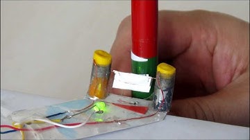 Macroscopic Aharonov--Bohm effect Experiment